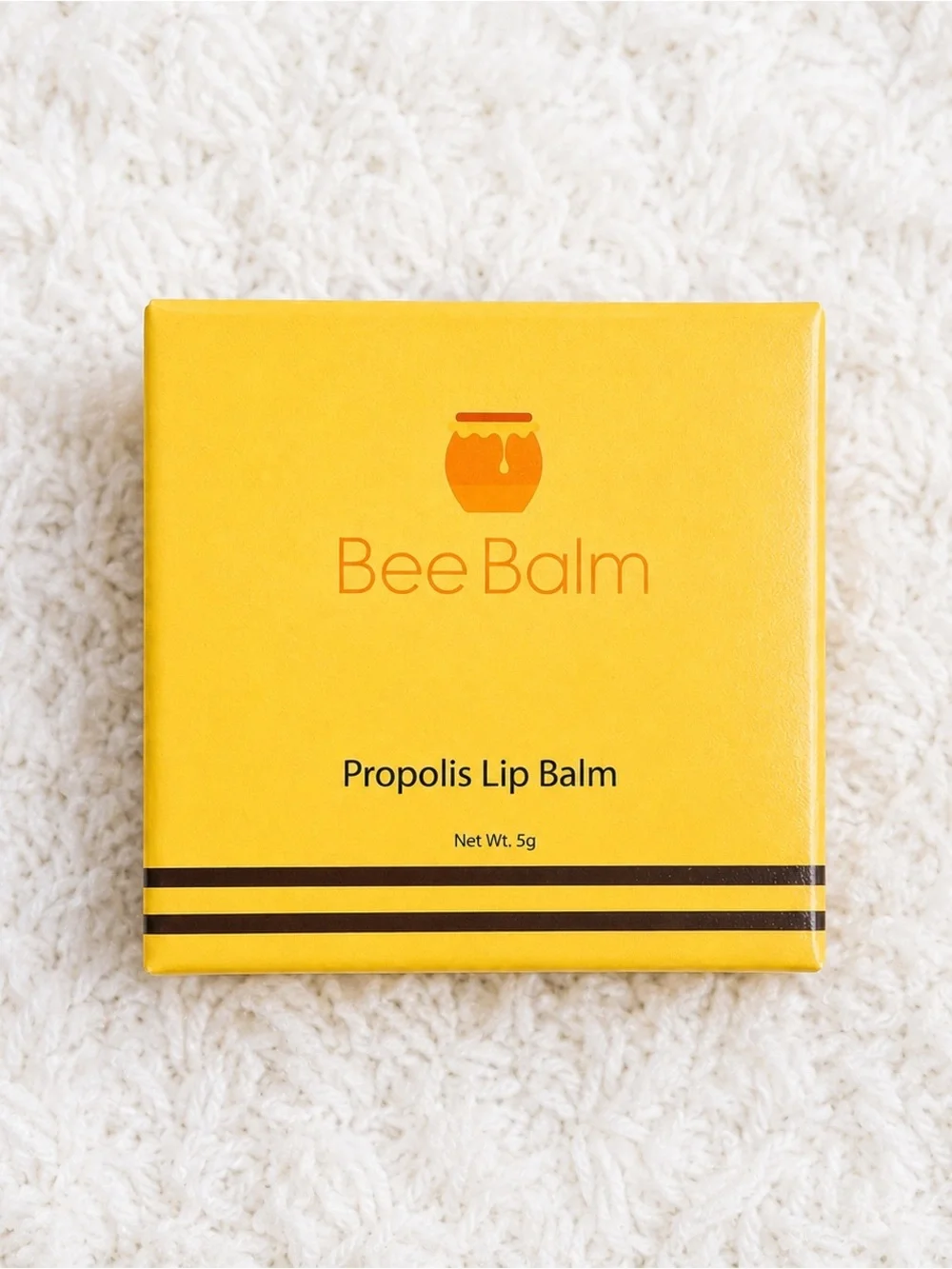 Bee Balm Propolis Lip Balm 5g Honey Moisturizing Overnight Lip Mask Sealed